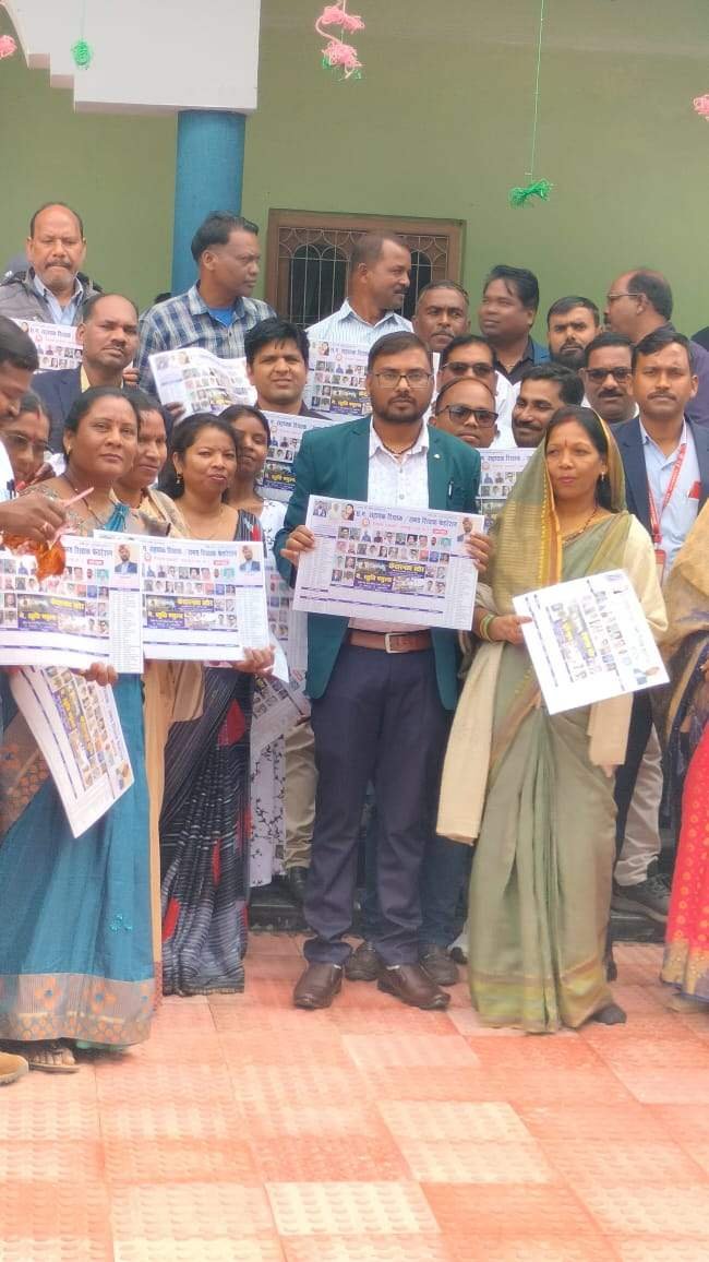 *छत्तीसगढ़ सहायक शिक्षक/ समग्र शिक्षक फेडरेशन जिला शाखा जशपुर के वार्षिक कैलेंडर का मुख्यमंत्री की धर्म पत्नी श्रीमती कौशल्या साय ने किया विमोचन, विमोचन के अवसर पर कहा कि कैलेंडर शिक्षकों के लिए बेहद उपयोगी...* 1 IMG 20240208 WA0221