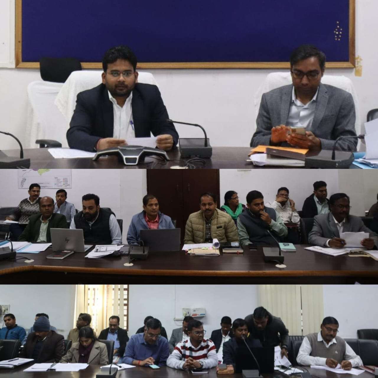 *लंबे समय से अनुपस्थित कर्मचारियों पर करें अनुशासनात्मक कार्यवाही - जिला पंचायत सीईओ....* 1 IMG 20241231 WA0001