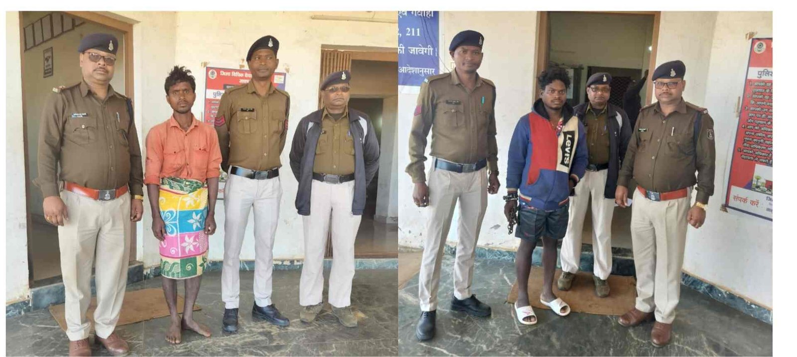 *breaking jashpur:- शराब के नशे में लगातार दो दिन में दो पतियों ने की अपनी पत्नियों की हत्या, पारिवारिक विवाद व नशा बना हत्या का कारण, हत्या के कुछ ही घंटों में दोनों आरोपियों को पुलिस ने किया गिरफ्तार* 1 IMG 20250121 140808